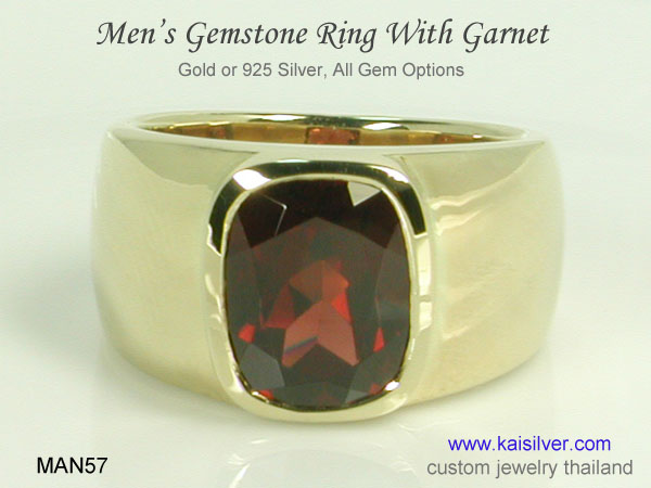 custom rings for men Thailand