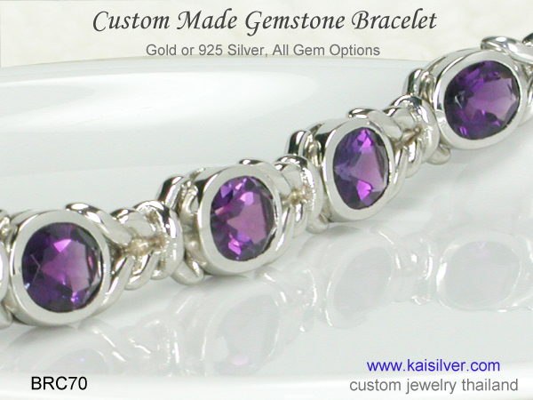 custom jewelry from Thailand Kaisilver bracelet
